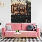 Toile Côté droit de Diptych montrant le Parlement (Insitu(Salon))