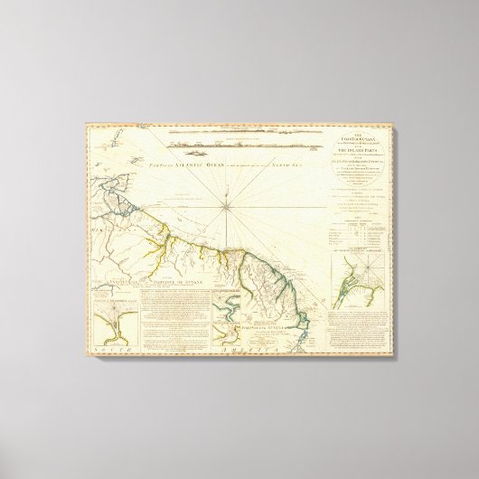 Toile Côte du Guyana (Recto)