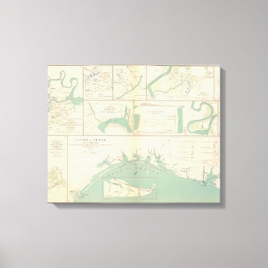 Toile Côte du Texas (Recto)