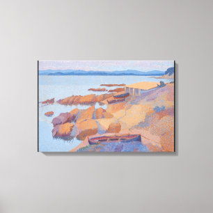 Toile "Côte près d'Antibes" par Henri Edmond Cross