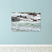 Toile Côte rocheuse à Kauai, Hawaii (Insitu (Plancher de Bois))