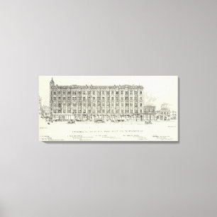 Toile Côté sud Grant et Stockton d'O'Farrell