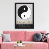 Toile cote zen yin-yang (Insitu(Salon))