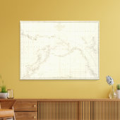 Toile Côtes, Amérique, Asie (Insitu(Salon))