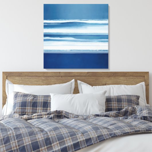 Toile côtière Abstraite Océan Imprimer (Insitu(Chambre))