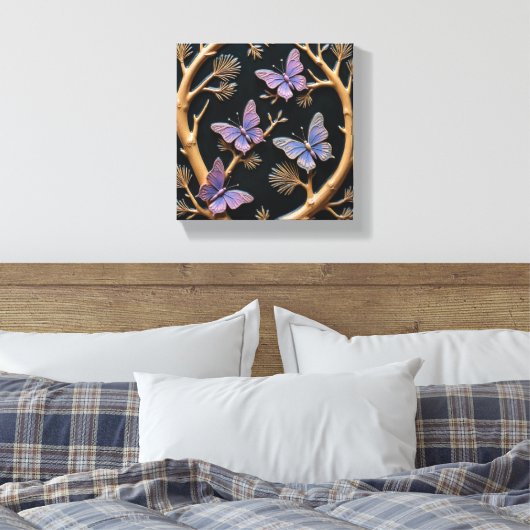 Toile Cotillon Papillon (Insitu(Chambre))