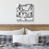 Toile Cottage en ardoise #12 (Insitu(Chambre))