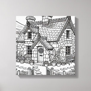 Toile Cottage en ardoise #12