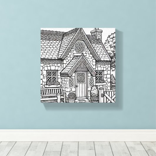 Toile Cottage en ardoise #25 (Insitu (Plancher de Bois))