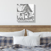 Toile Cottage en ardoise #32 (Insitu(Chambre))