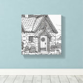 Toile Cottage en ardoise #32 (Insitu (Plancher de Bois))