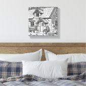 Toile Cottage en ardoise #43 (Insitu(Chambre))