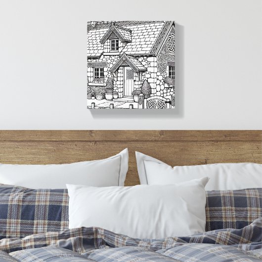 Toile Cottage en ardoise #43 (Insitu(Chambre))