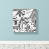 Toile Cottage en ardoise #43 (Insitu (Plancher de Bois))