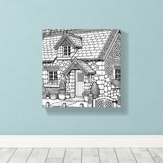 Toile Cottage en ardoise #43 (Insitu (Plancher de Bois))