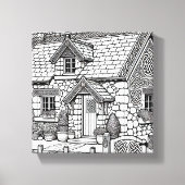 Toile Cottage en ardoise #43 (Recto)