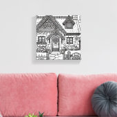 Toile Cottage en ardoise #44 (Insitu(Salon))