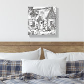 Toile Cottage en ardoise #46 (Insitu(Chambre))