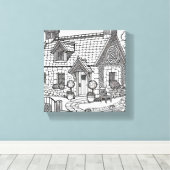Toile Cottage en ardoise #46 (Insitu (Plancher de Bois))