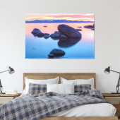 Toile Couché de soleil sur le lac Tahoe (Insitu(Chambre))