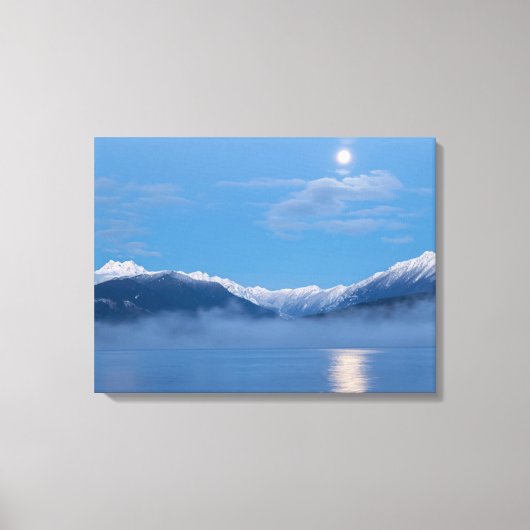 Toile Coucher de lune | Seabeck, Washington (Recto)