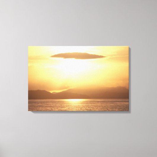 Toile Coucher de soleil (Recto)