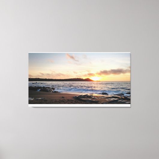 Toile Coucher de soleil (Recto)