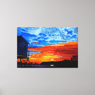 Toile Coucher de soleil