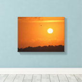 Toile Coucher de soleil (Insitu (Plancher de Bois))
