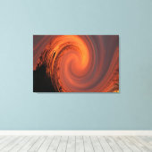 Toile Coucher de soleil (Insitu (Plancher de Bois))