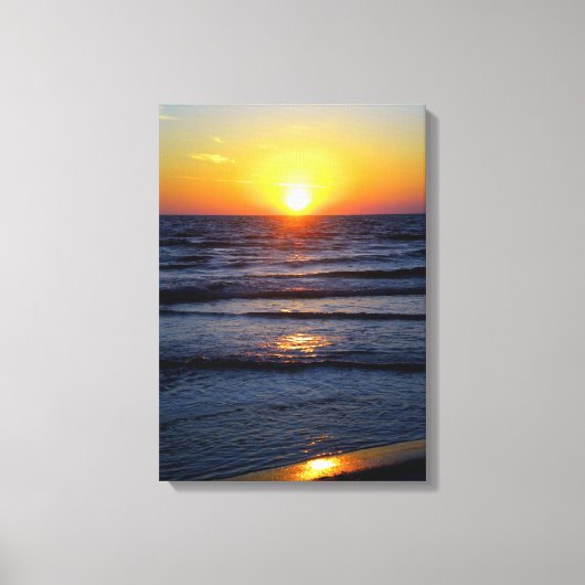 Toile Coucher de soleil (Recto)