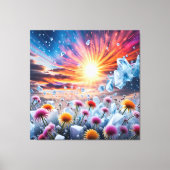 Toile Coucher de soleil (Recto)