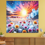 Toile Coucher de soleil (Insitu(Salon))