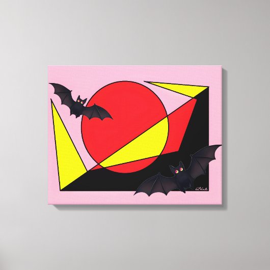Toile Coucher de soleil (Recto)