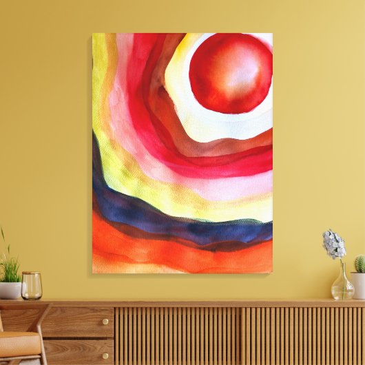 Toile Coucher de soleil (Insitu(Salon))