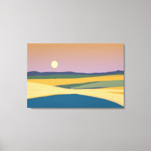 Toile Coucher de soleil