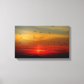 Toile Coucher de soleil