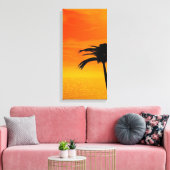 Toile Coucher de soleil 1-4 (Insitu(Salon))