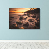 Toile Coucher de soleil à Alby (Insitu (Plancher de Bois))