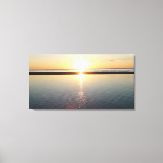 Toile Coucher de soleil à Cape Cod Picture (Recto)