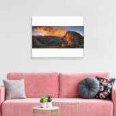 Toile Coucher de soleil à demi-dôme - Yosemite (Insitu(Salon))