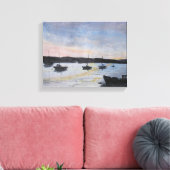 Toile Coucher De Soleil À L'Estuaire Exe (Insitu(Salon))