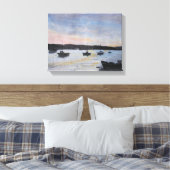 Toile Coucher De Soleil À L'Estuaire Exe (Insitu(Chambre))