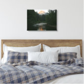 Toile Coucher de soleil à moitié dôme dans le parc natio (Insitu(Chambre))
