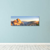 Toile Coucher de soleil à moitié dôme du Mont Watkins -  (Insitu (Plancher de Bois))