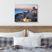 Toile Coucher de soleil à Oia Grèce (Insitu(Chambre))