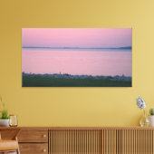 Toile Coucher de soleil à Rend Lake Illinois (Insitu(Salon))