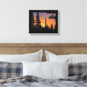 Toile Coucher de soleil à Tuolumne Meadows, Yosemite, CA (Insitu(Chambre))