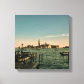 Toile Coucher de soleil à Venise  (Recto)