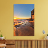 Toile Coucher de soleil à Victoria Beach 2 (Insitu(Salon))